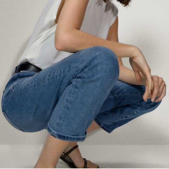 Massimo Dutti Slim Crop Jeans - Picture 3 of 7